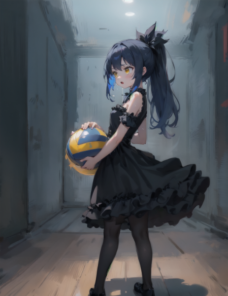 ダークな女の子とドッジボール！２