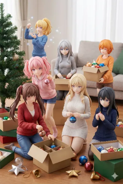 また来年に（おま好きガールズ×オーナメントボックス）