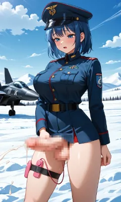 チャットGPTで生成された文字を読んでGeminiが生成したのを他のAIがその文字読んで更に私がふたなりの指令出して作ったイラスト