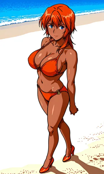 ビキニのフランチェスカさん