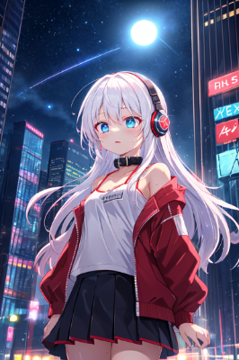 汗をかく少女