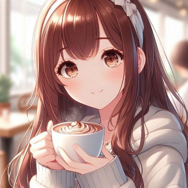 ココアで癒やされてます