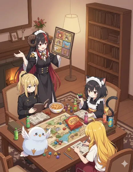 みんなでテーブルトークRPGなのじゃ！