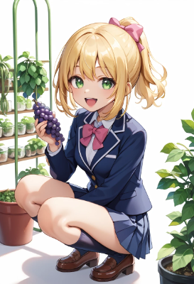 ブドウ食べます？