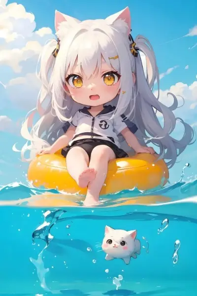 水は嫌い🐱