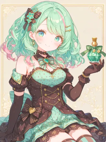 気高く香るチョコミントのフレグランス