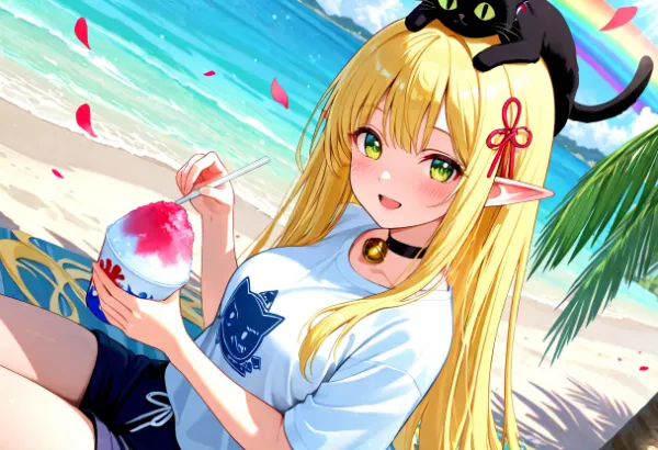 気分転換にかき氷