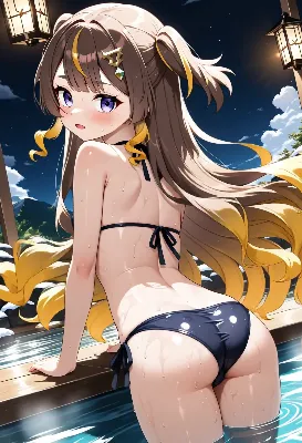 [動画]温泉アーニャちゃん