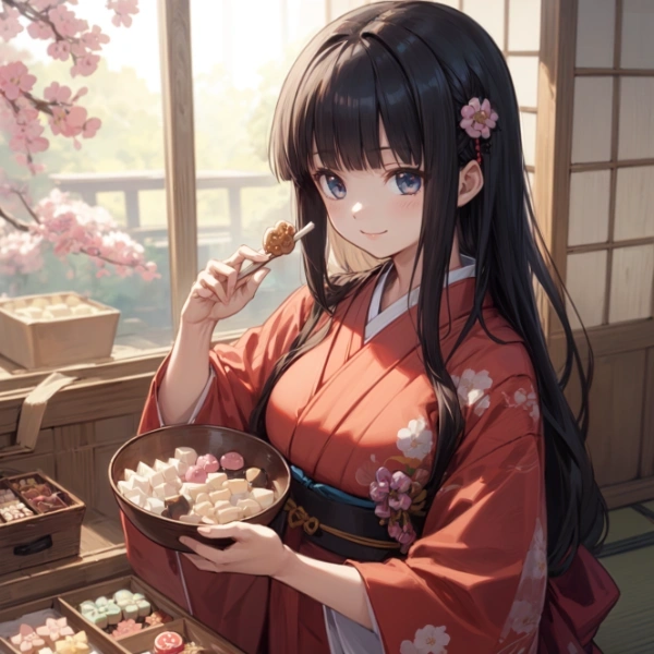 和菓子お一ついかが？