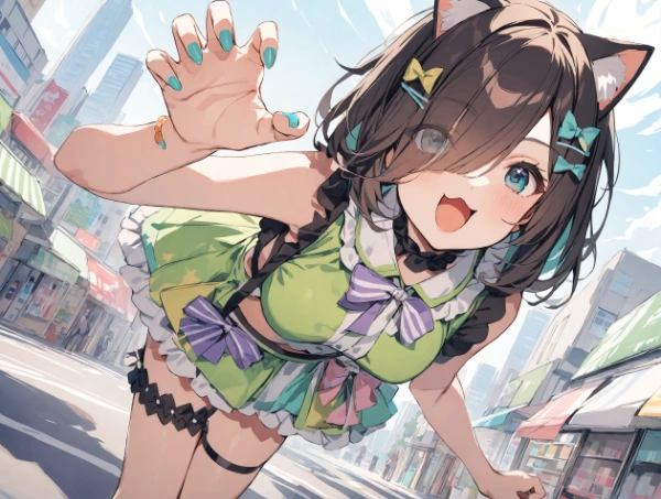 何か買ってけにゃー！