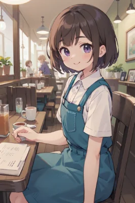 カフェでお仕事♪