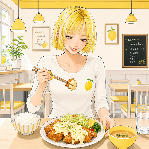 チキン南蛮ランチ（レモンちゃん）