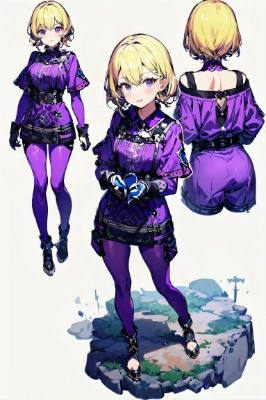 purple