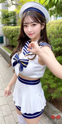 【限定】このセーラー服、あなたとのデートの日に着るのが楽しみで仕方なかったんだ♪
