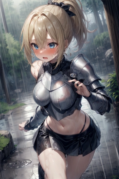 早く雨宿りしよう