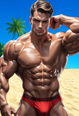 夏だ！・海だ！・ビキニだ！・マッチョだ！