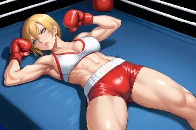 ボクシングでダウン