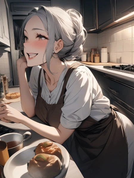 キッチンの主婦