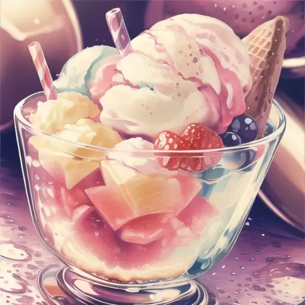 ベリーベリーパフェ