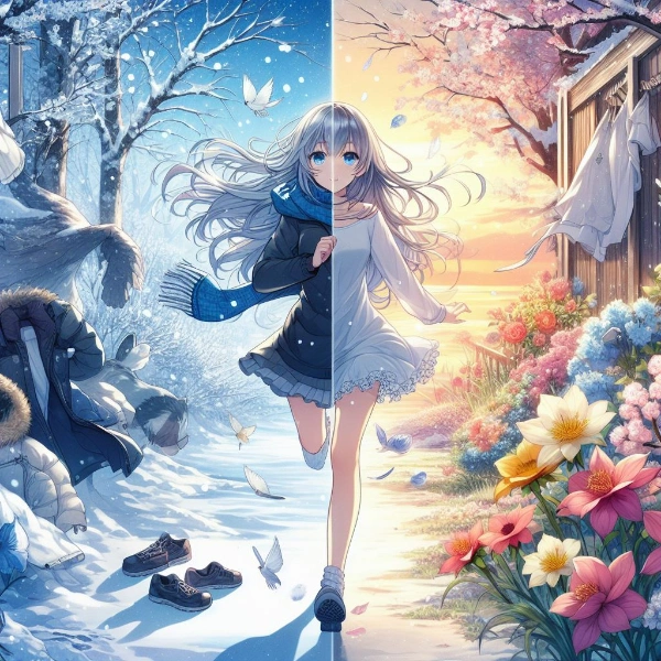 冬来たりなば春遠からじ（３パターン）