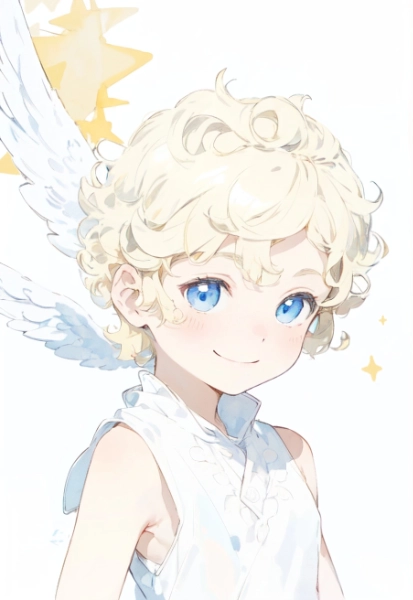 天使くんのドヤ顔