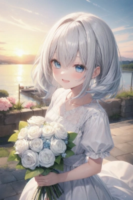 white bouquet🤍