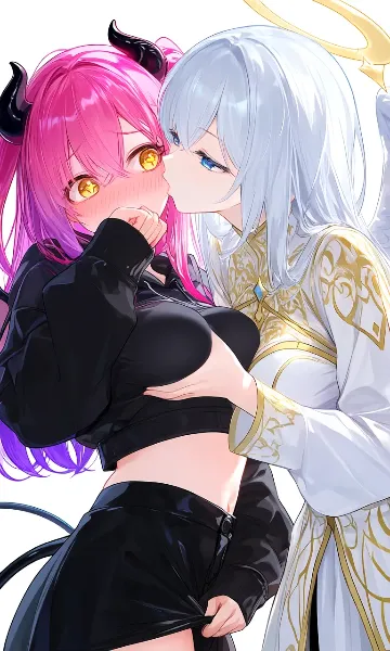 百合キス