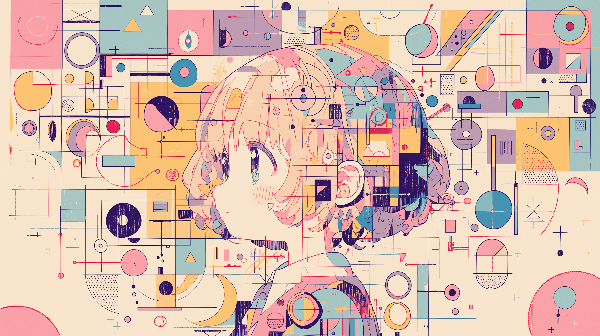 バウハウス × 幾何学パターン