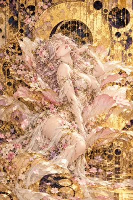 【黄金の陶酔：芽吹き―花の女神エフロネア】