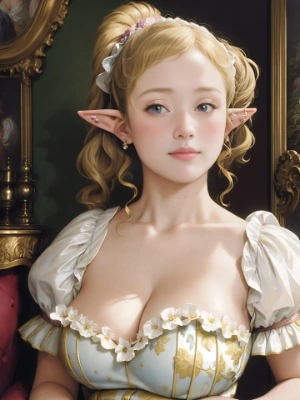 エルフの令嬢