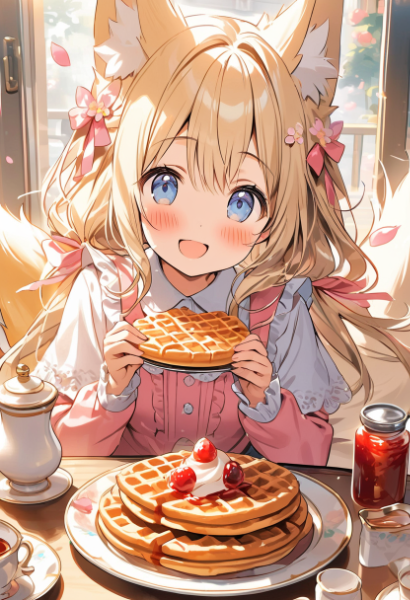 ごほうびワッフル