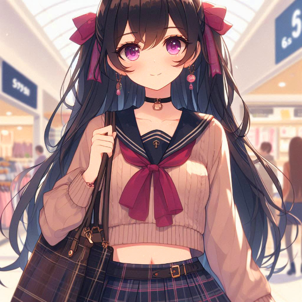 バッグを持っている、うちの子＊(15枚)