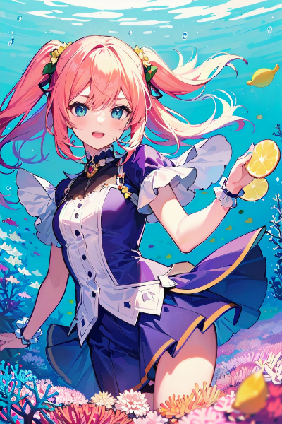 珊瑚から取れるレモン🍋