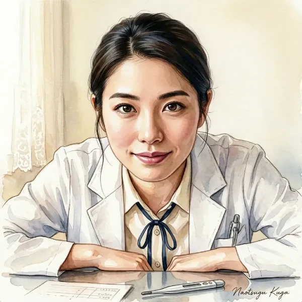 保健室・体温を測られる距離
