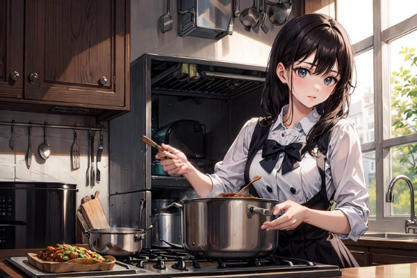 美少女のシチュー