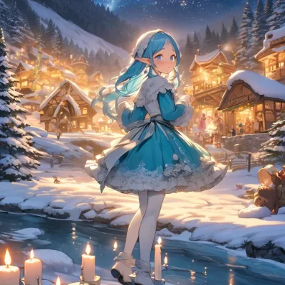 真冬の夜