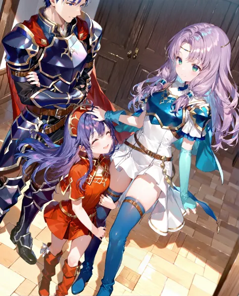 ヘクトルとフロリーナとリリーナ