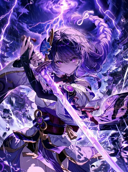 ゾーンが入ったカッコいい雷電将軍⚡