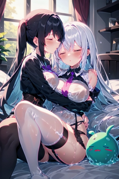 百合と、スライム･･･?