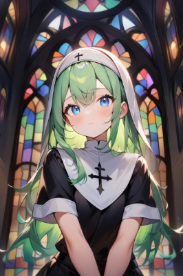 私は、神に使える身ですよ。ナンパは、やめてください。