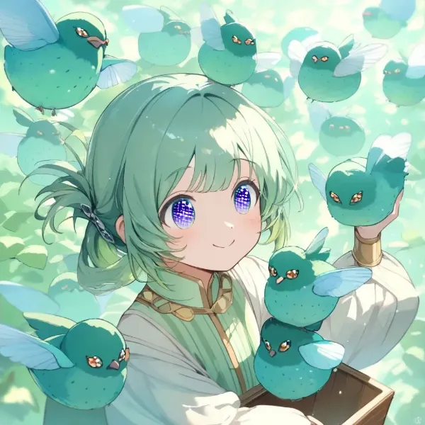 【習作】鳥と殿下