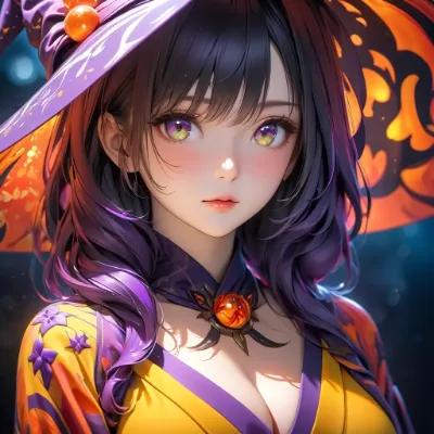 炎の魔女と輝く瞳