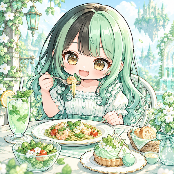 9/17 ミントガーデンランチ（ミントちゃん）