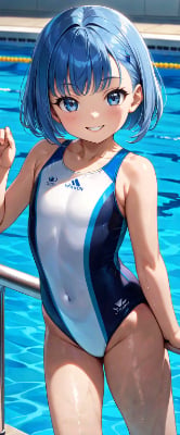 昼下がりのプール