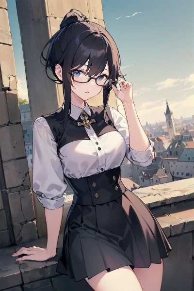めがねの子