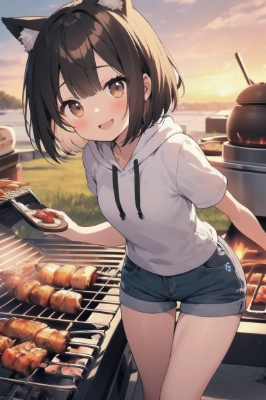 キュートな猫耳少女