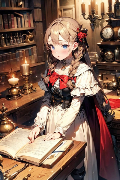 読書をする少女錬金術師其之三