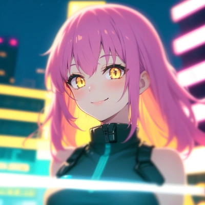 サイバーパンク系女子