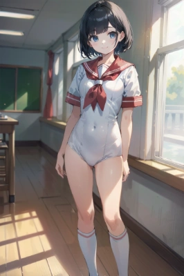 セーラー水着