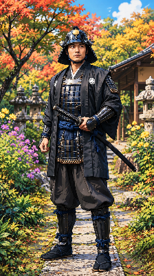 9/22 安土桃山時代の男性を作ってもらった♪